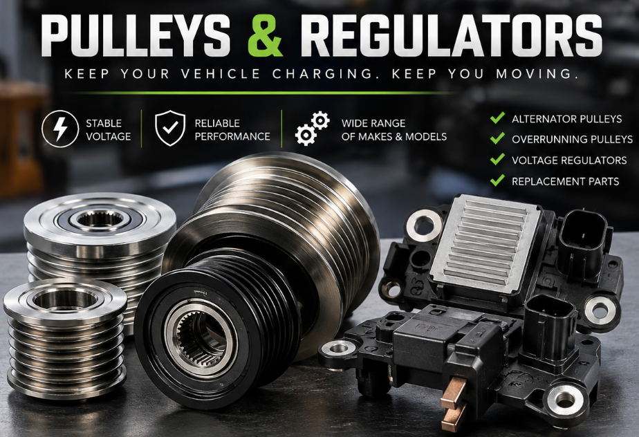 PULLEYS / REGULATORS