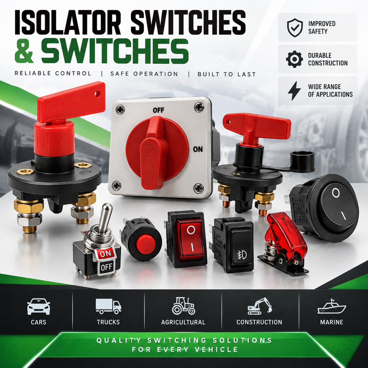 ISOLATOR SWITCHES / SWITCHES