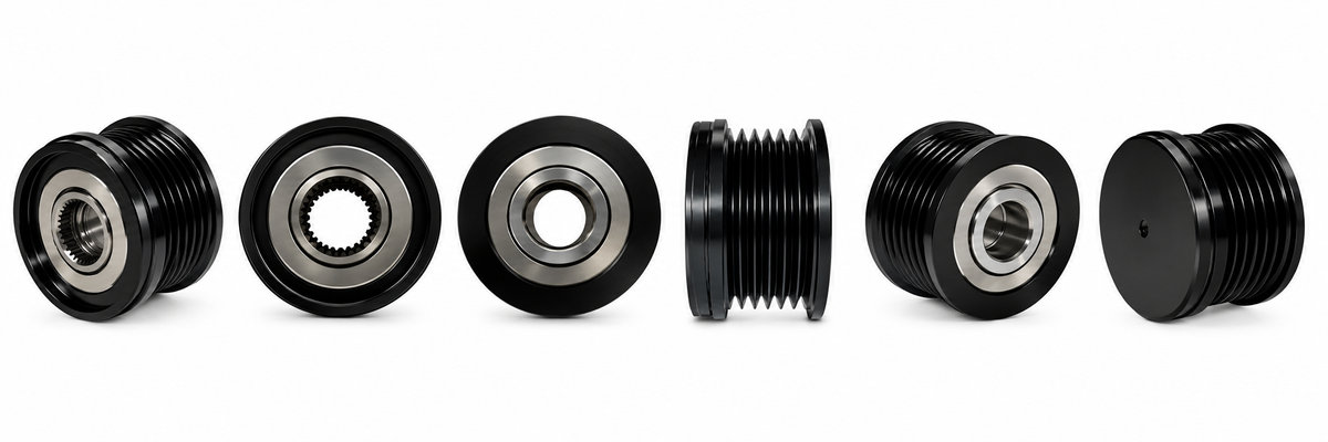 6-Groove Overrunning Alternator Pulley