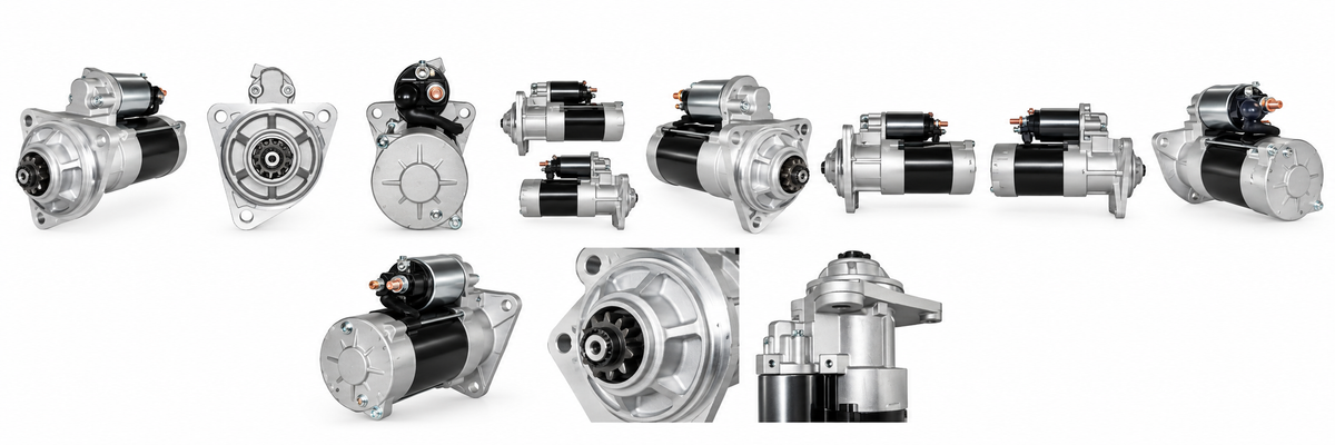 24V Heavy-Duty Starter Motor – 4.5kW