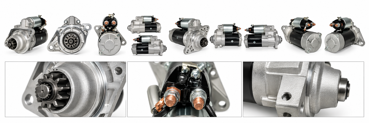 24V Heavy-Duty Starter Motor – 5.0kW