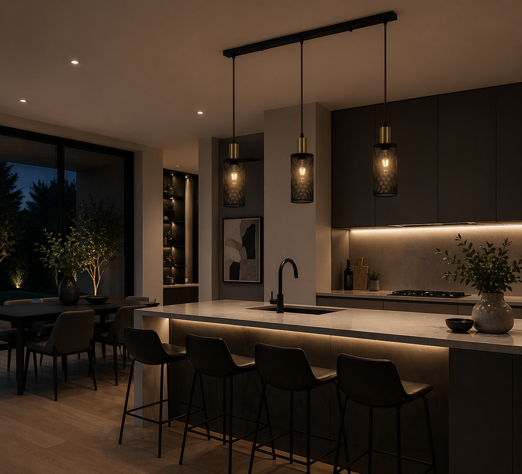 KARENA METAL TRIO PENDANT LIGHT