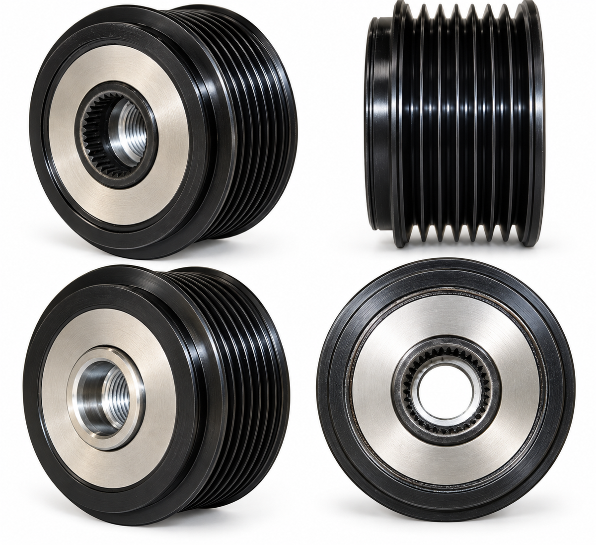 7-Groove Alternator Clutch / Freewheel Pulley – Ford Transit