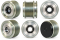 6-Groove Alternator Freewheel Pulley