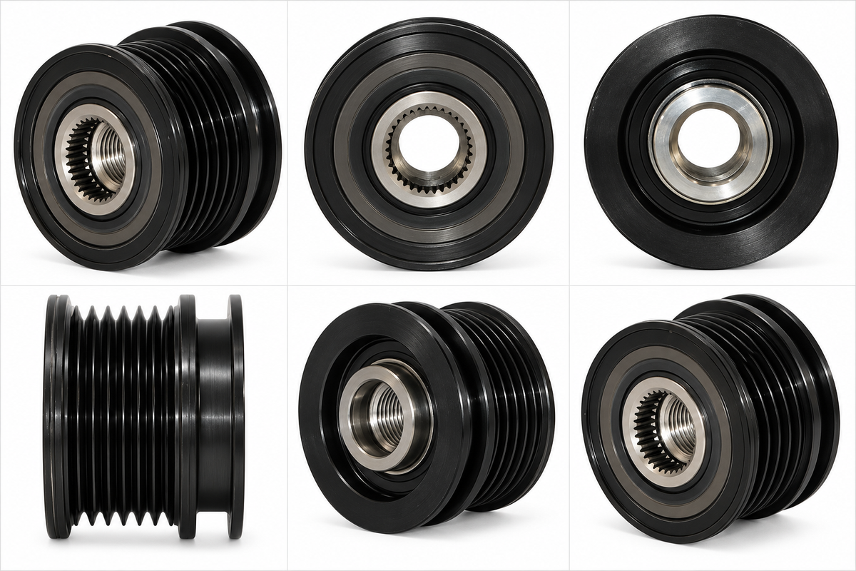 6-Groove Alternator Freewheel Pulley – Mercedes-Benz