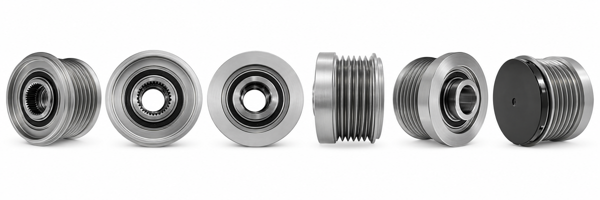 6-Groove Clutch / Freewheel Alternator Pulley – Renault, Nissan & Dacia