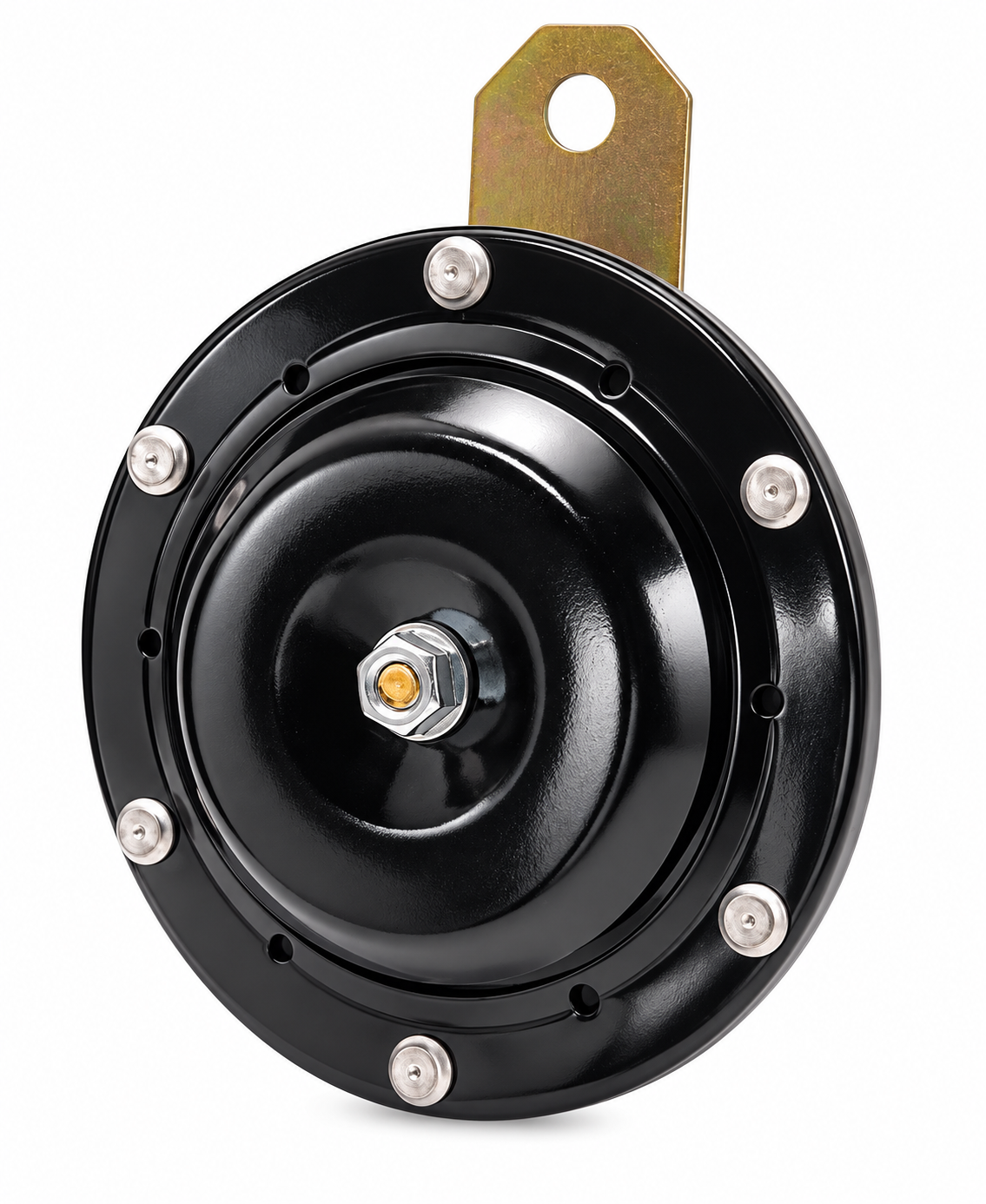 12v 2 Pin Single Black Hooter