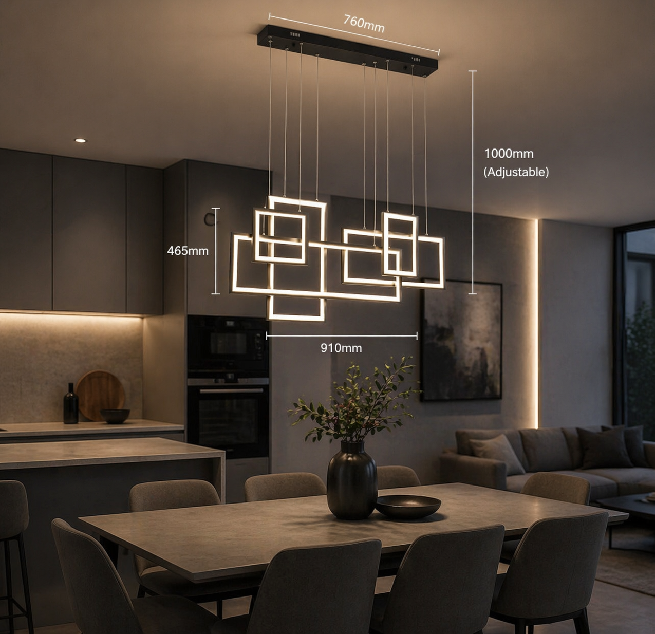 GALLERIA LED CHANDELIER
