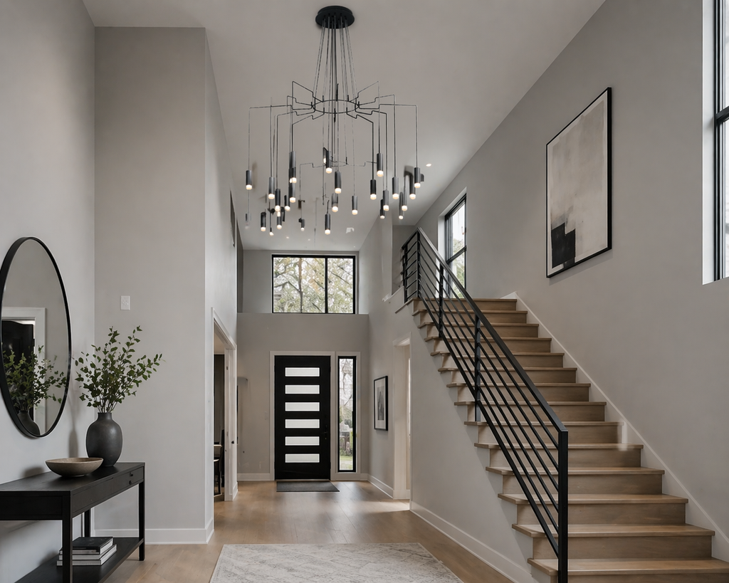 MARIONETTE CHANDELIER 15 LIGHT BLACK