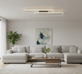 PARALLEL GEOMETRIC LED CEILING FITTING