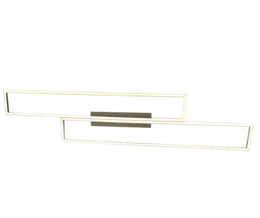 PARALLEL GEOMETRIC LED CEILING FITTING