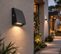 BLACK LED OUTDOOR WALL LIGHT – ARCHED PATH LIGHT