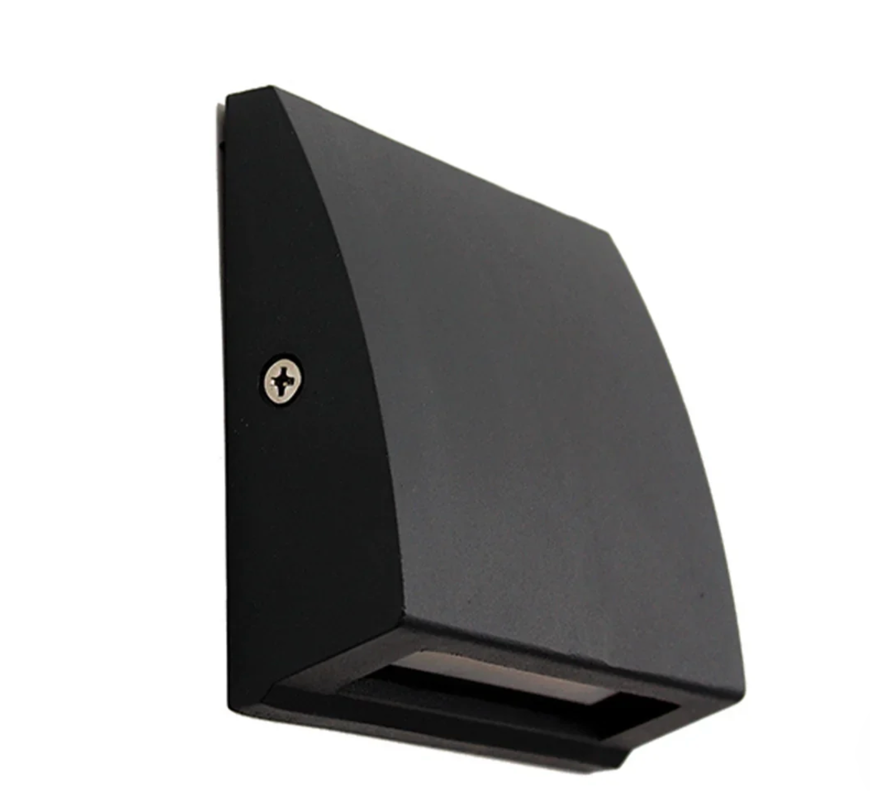 BLACK LED OUTDOOR WALL LIGHT – ARCHED PATH LIGHT