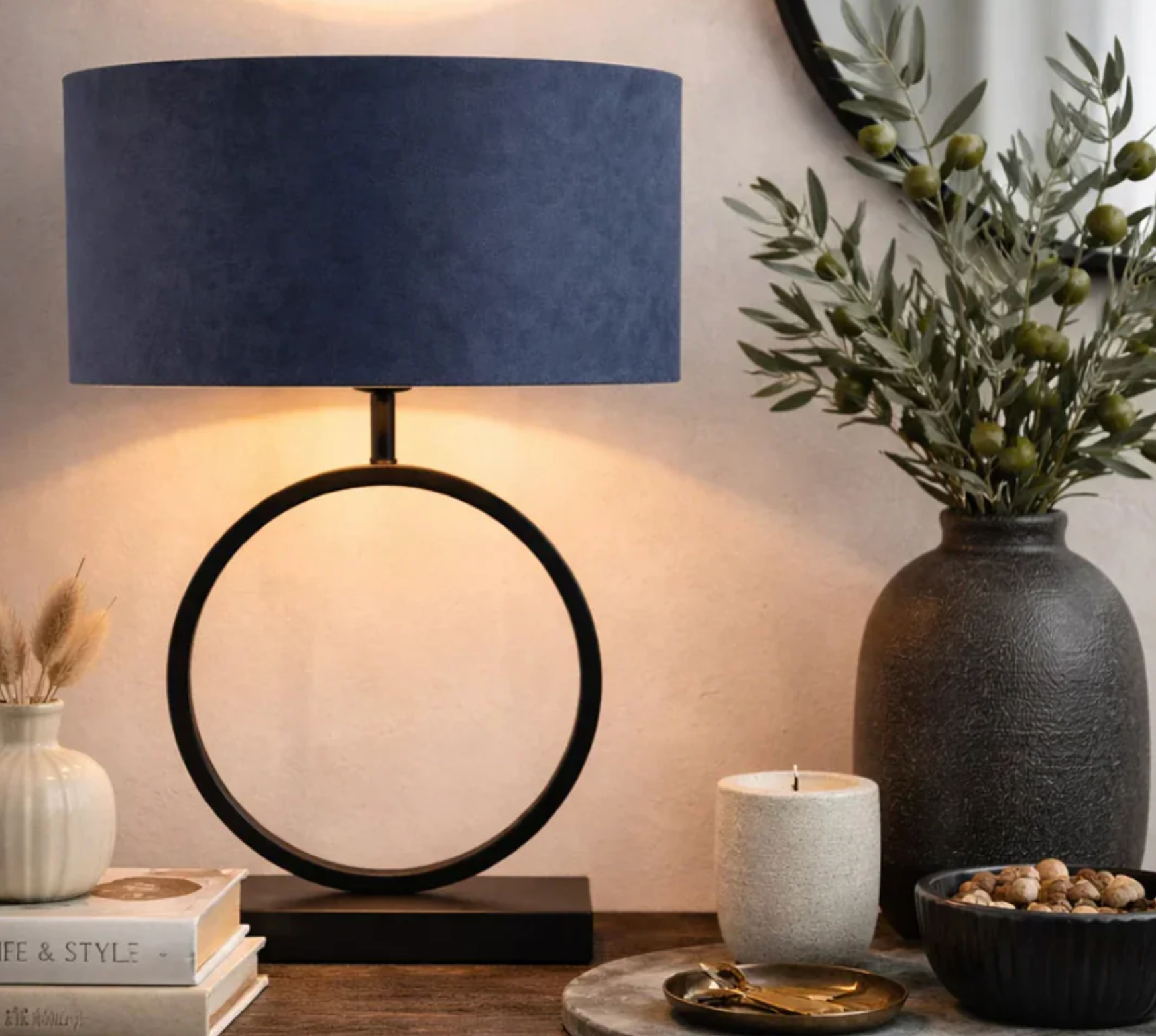 WITCHER METAL TABLE LAMP - BLACK