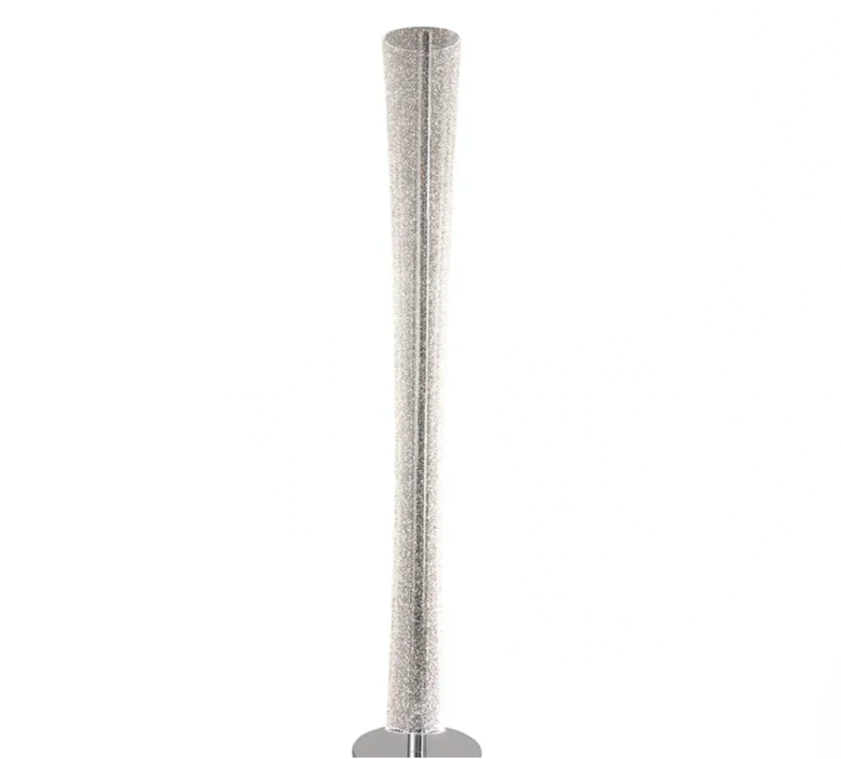GLITZ ACRYLIC LED FLOOR LAMP – POLISHED CHROME