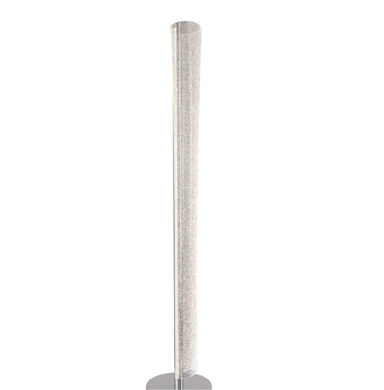 GLITZ ACRYLIC LED FLOOR LAMP – POLISHED CHROME