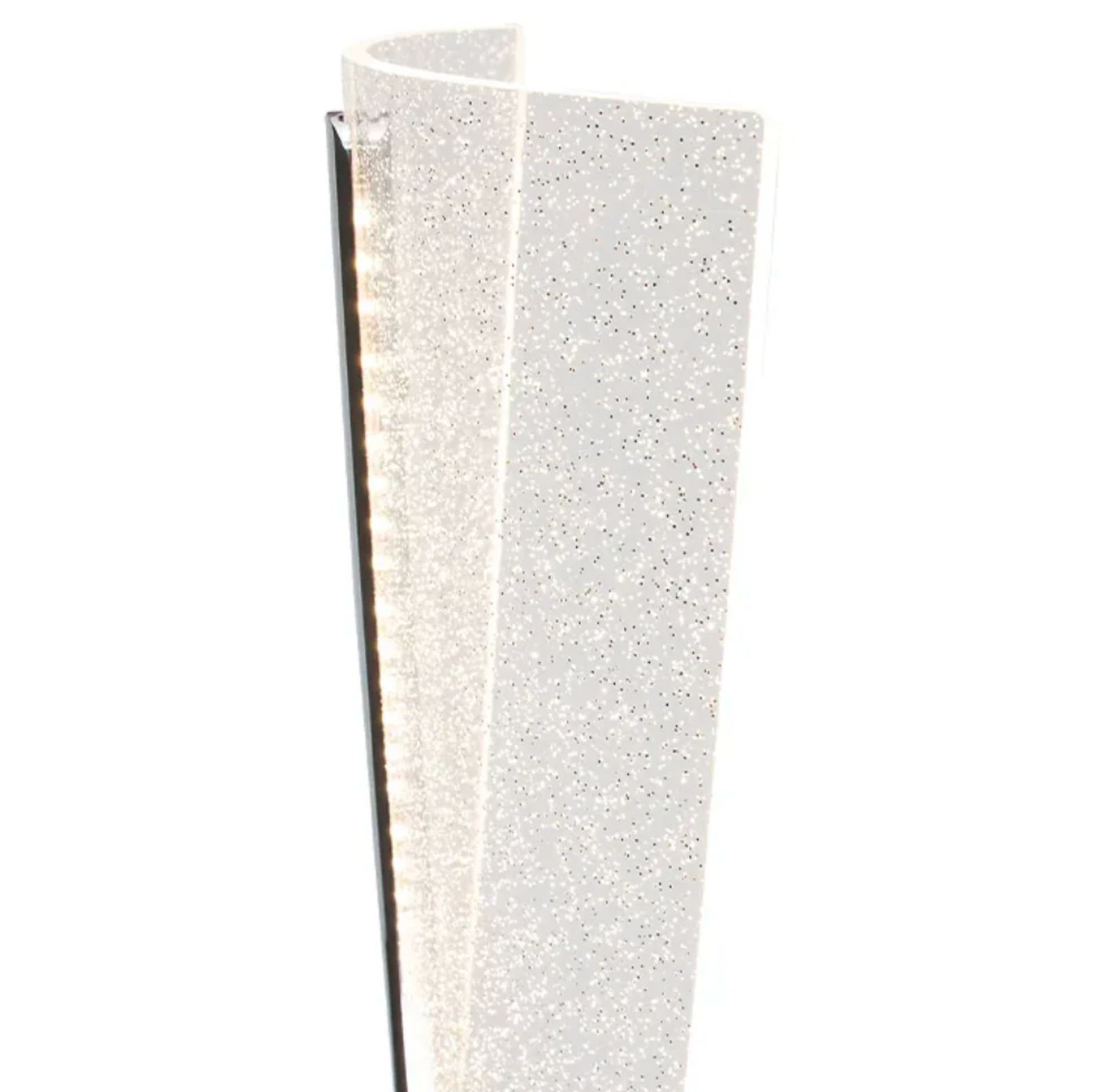 GLITZ ACRYLIC LED FLOOR LAMP – POLISHED CHROME