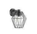 CANOVE GEOMETRIC OUTDOOR WALL LIGHT - BLACK