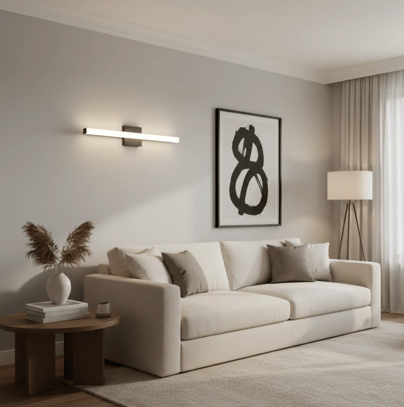 RIFT LED WALL BAR - BLACK