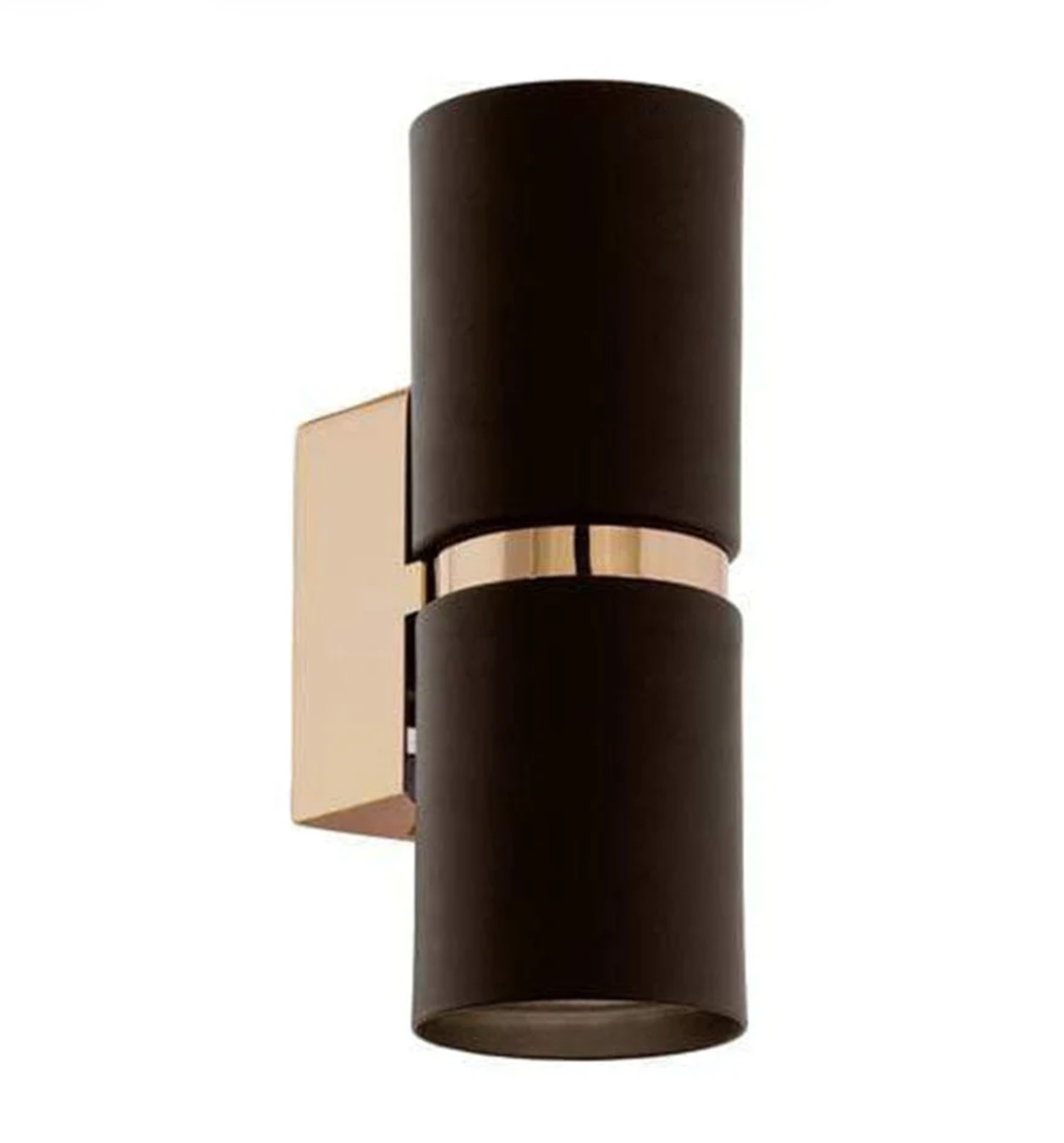 PASSA ROUND METAL WALL LIGHT BLACK | BROWN