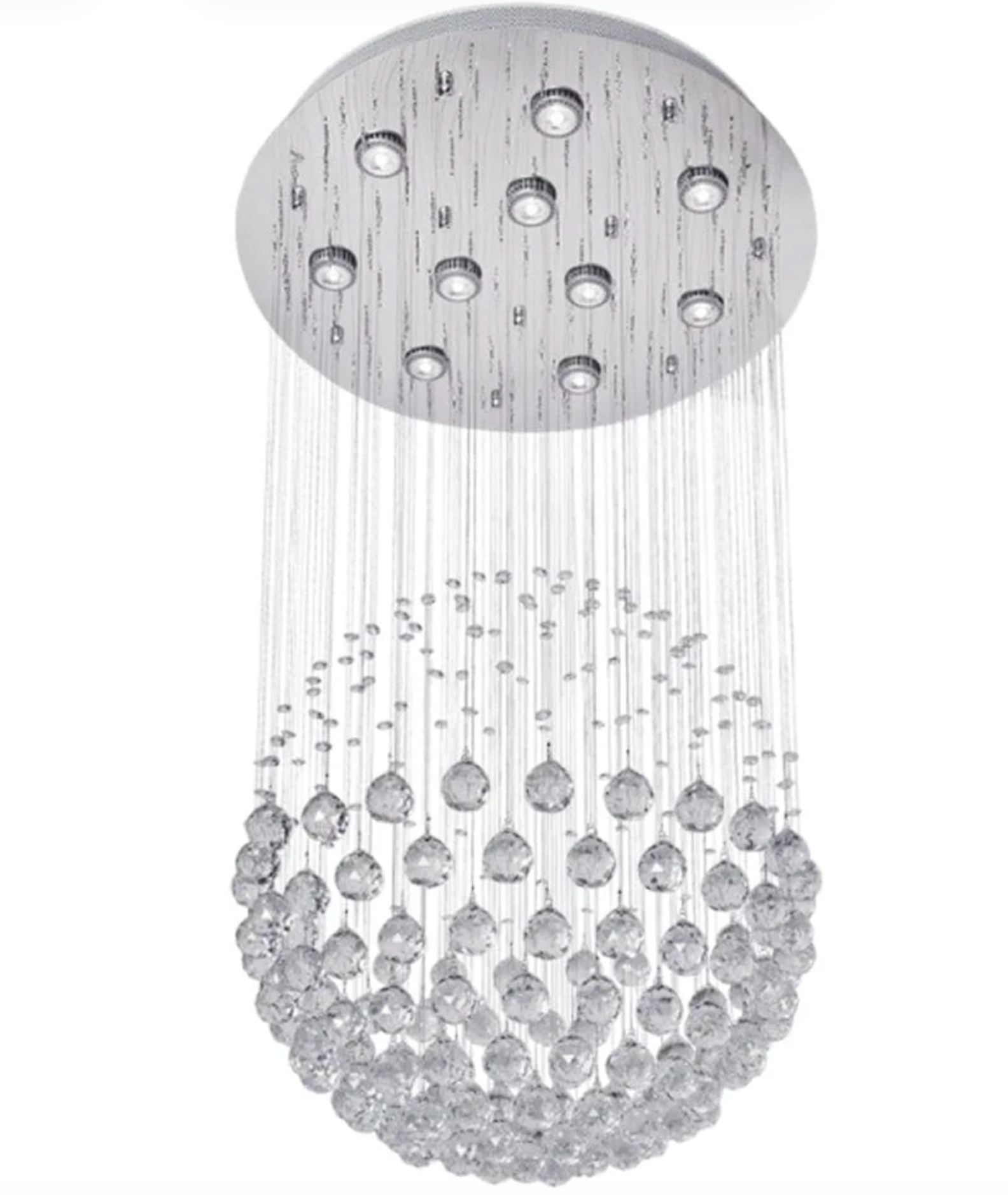 SPHERE CRYSTAL CHANDELIER LIGHT