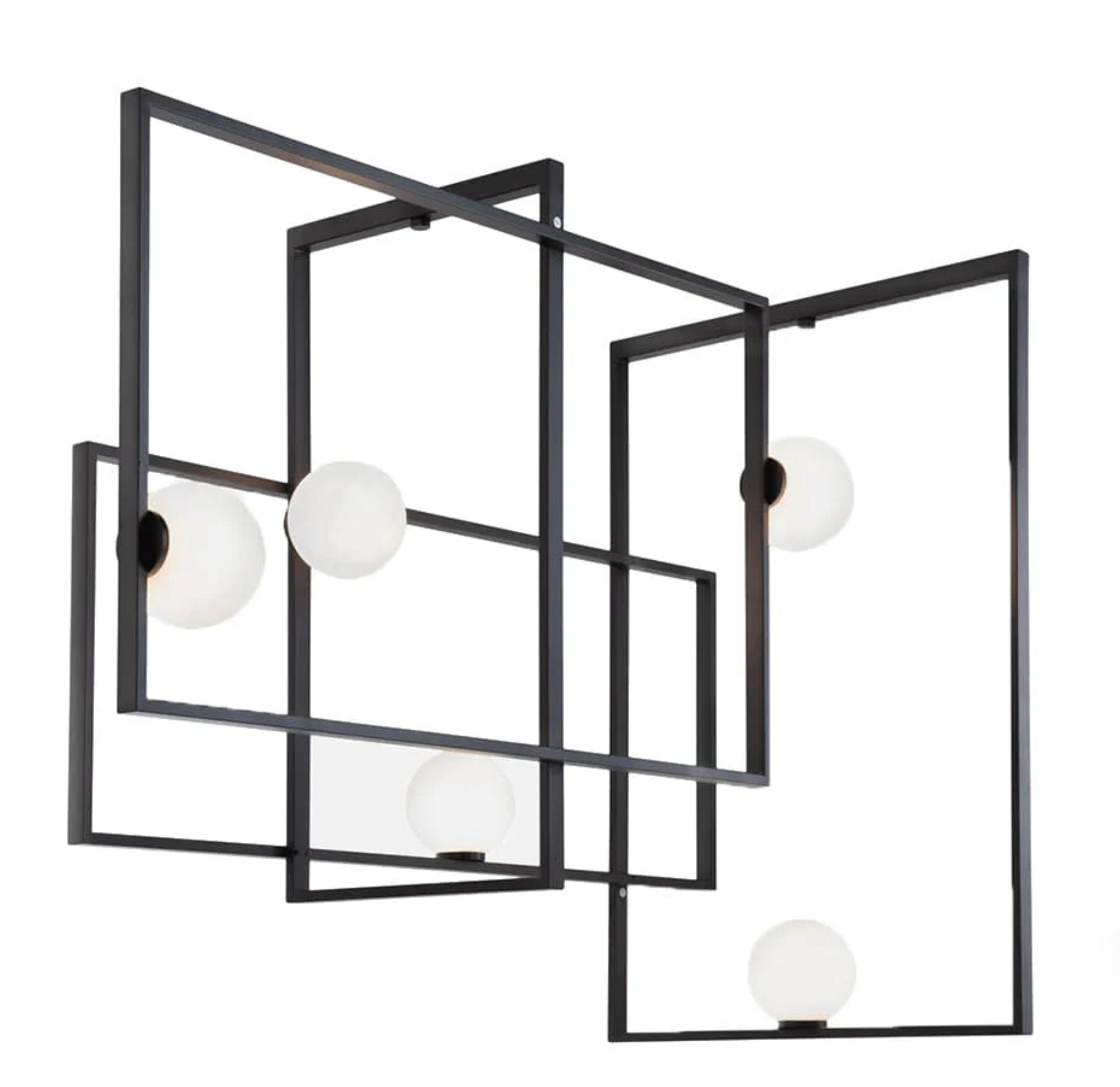LABYRINTH CEILING LIGHT | GOLD OR BLACK