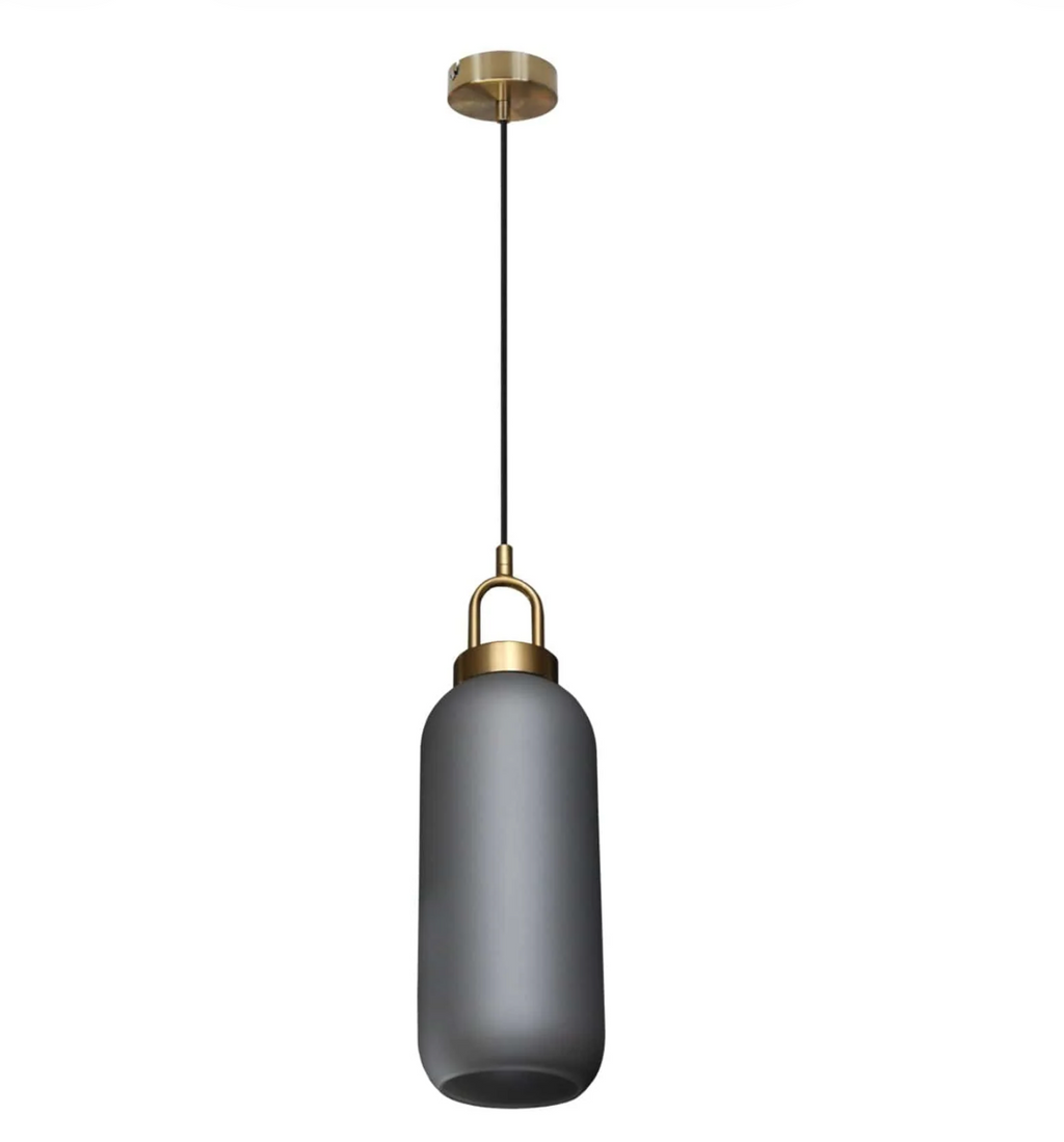 NOUGAT GLASS PENDANT LIGHT CLEAR | SMOKE