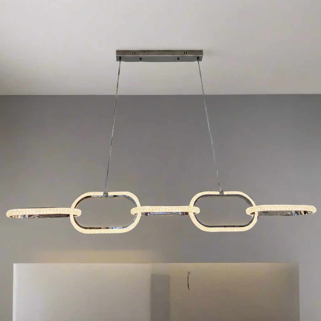 LED Crystal Dining Pendant Light