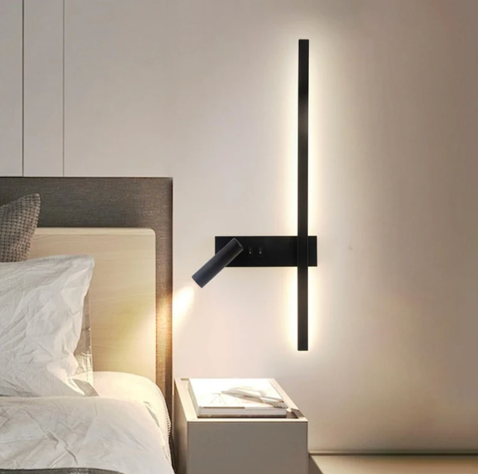 Orbit Dual Reading Wall Light – Right Side