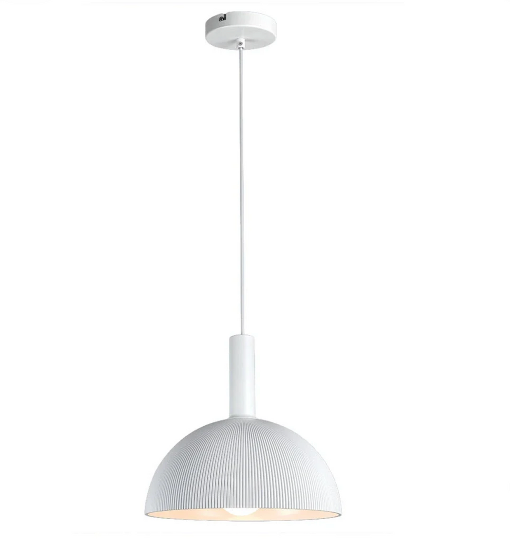 NIMBUS WHITE DOME PENDANT LIGHT
