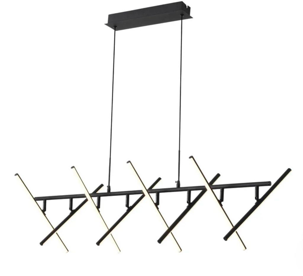 KINETIC ADJUSTABLE LED PENDANT LIGHT - BLACK