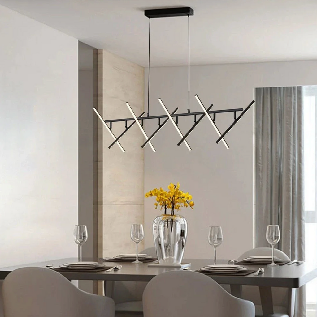KINETIC ADJUSTABLE LED PENDANT LIGHT - BLACK