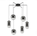 MISTY CLUSTER GLASS PENDANT LIGHT SMOKE | WHITE