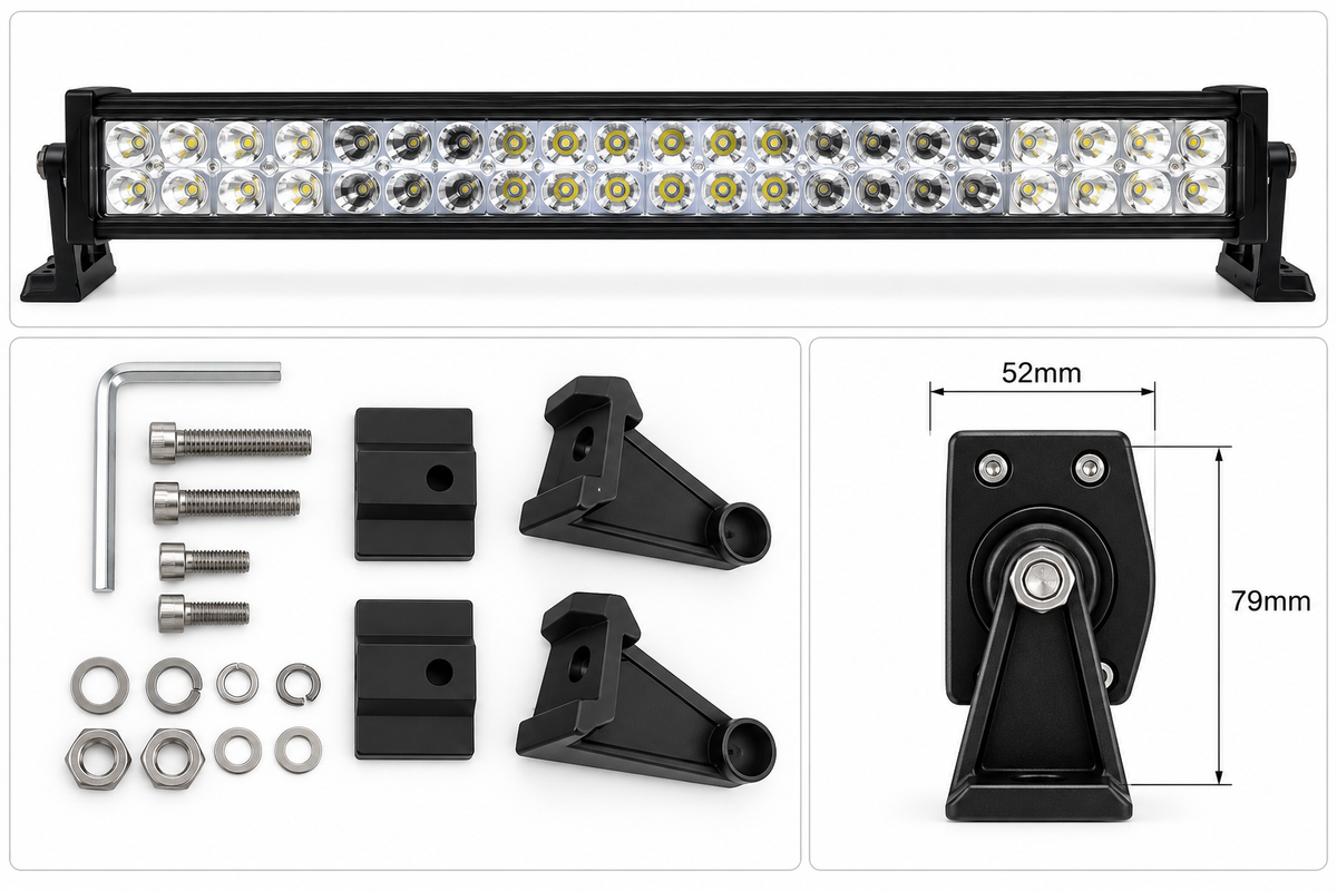 Truck Lamp – LED Driving Light Bar – 21.5″