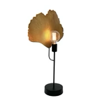 CORAL TABLE LAMP IN BLACK AND GOLD