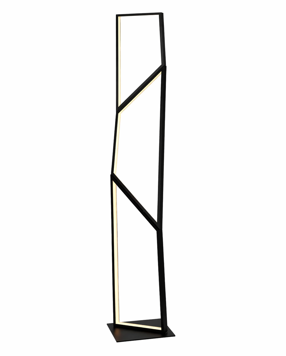 ZIGZAG FLOOR LAMP BLACK