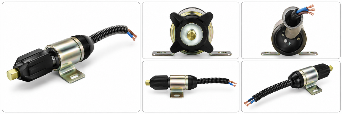 24V Heavy-Duty Diesel Cut-Off Solenoid