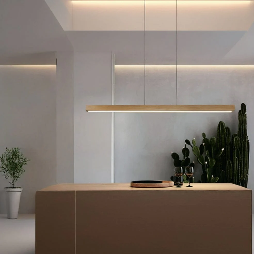 ONA PENDANT LIGHT – WHITE ASH WOOD | LED 18W