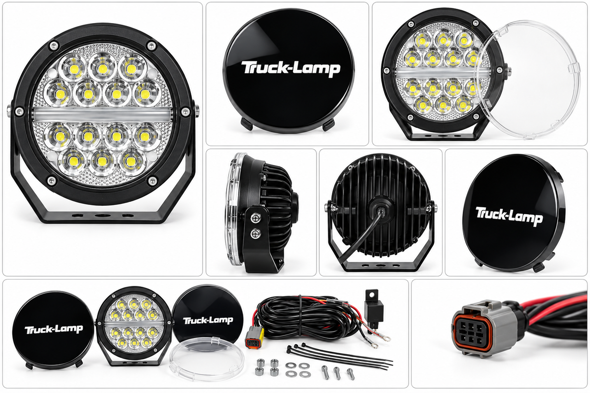 6″ LED Work & Driving Light Set – 8,400 Lumens