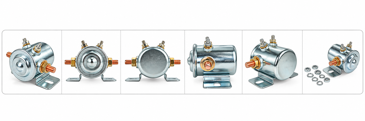 12V 85A Continuous-Duty Solenoid