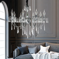 ROMANOV 8 LIGHT CRYSTAL CHANDELIER