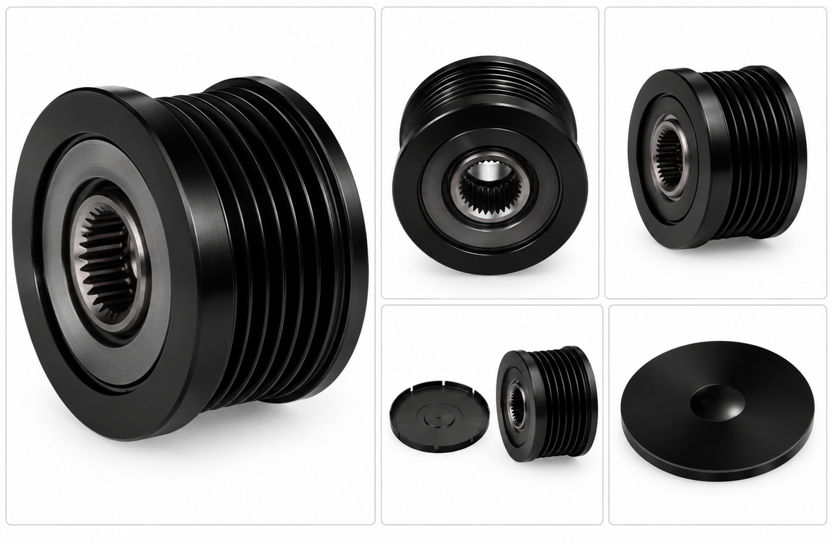Nissan 6-Groove Alternator Freewheel Pulley