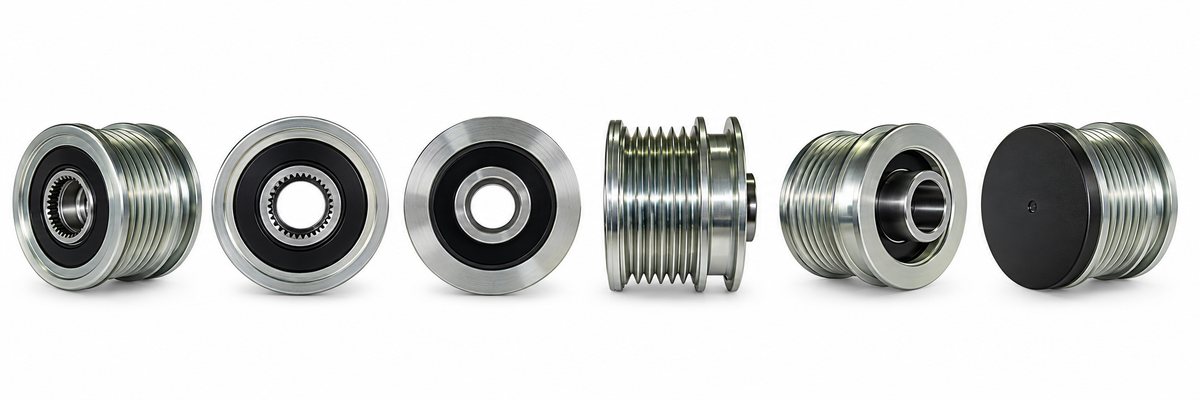 6-Groove Alternator Pulley – Mercedes-Benz Applications