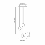 HALOLA LED PENDANT | CHROME