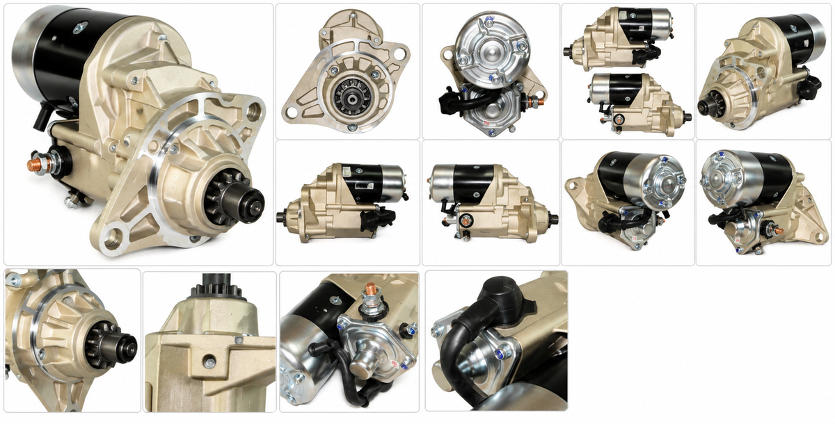 Hitachi / Isuzu 24V Heavy-Duty Starter Motor – 4.5kW