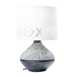 BALI CERAMIC TABLE LAMP – AVAILABLE IN GREY | BLACK