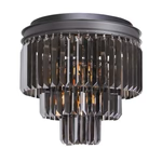 CHERIE CRYSTAL CHANDELIER GOLD | BLACK