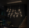 AVION GLASS CLUSTER CHANDELIER LIGHT